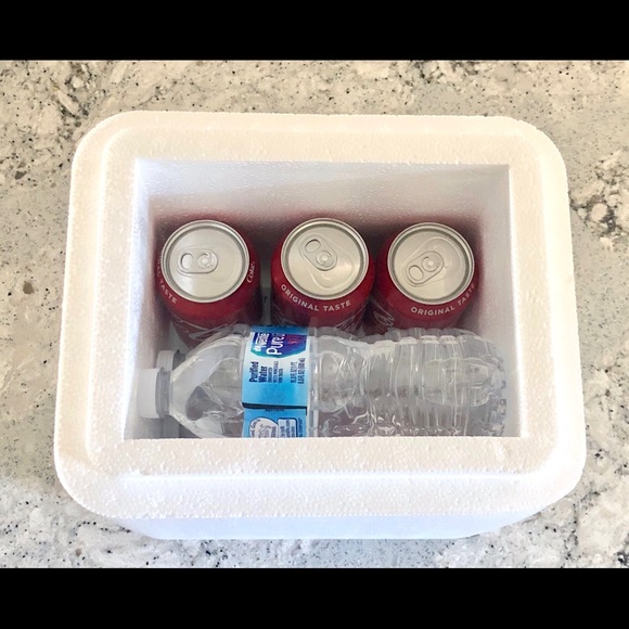 Propak Styrofoam Insulated Cooler in Shipping Container, 8 x 8 x 6 Interior - Picture 6 of 7